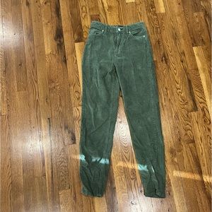 BDG High Rise Corduroys from UO. Size 24. Mom High Rise.